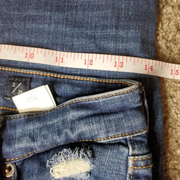 Lucky Brand Distressed 2/26 Bridgette Skinny Jean NWOT - Picture 6 of 15